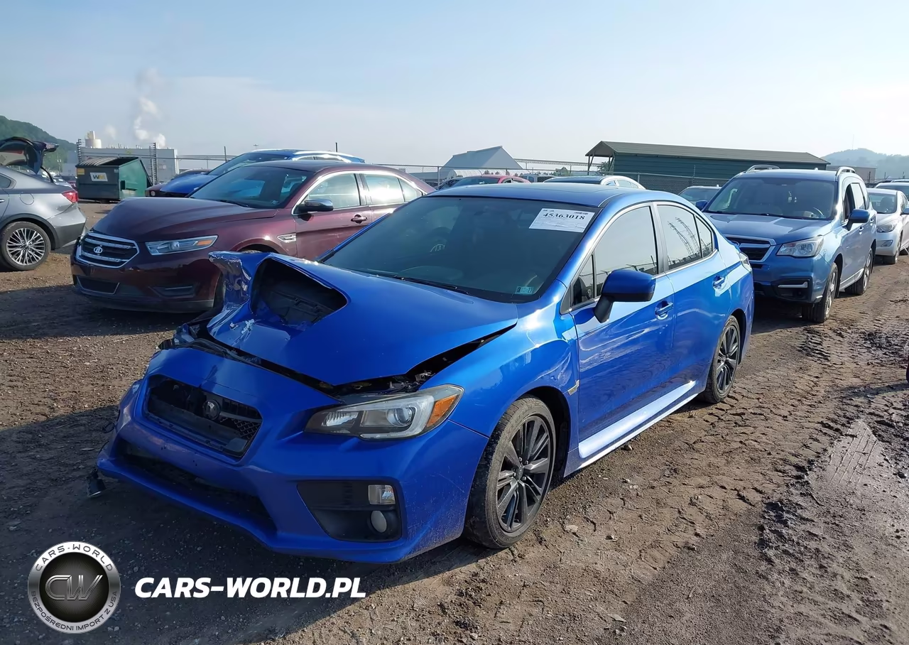 2015 Subaru Wrx Limited VIN:JF1VA1G67F9814417 - 2