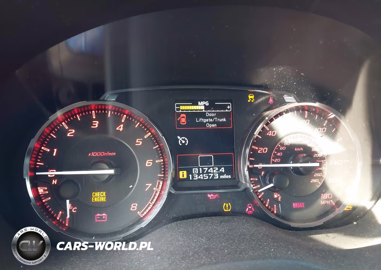 2015 Subaru Wrx Limited VIN:JF1VA1G67F9814417 - 7