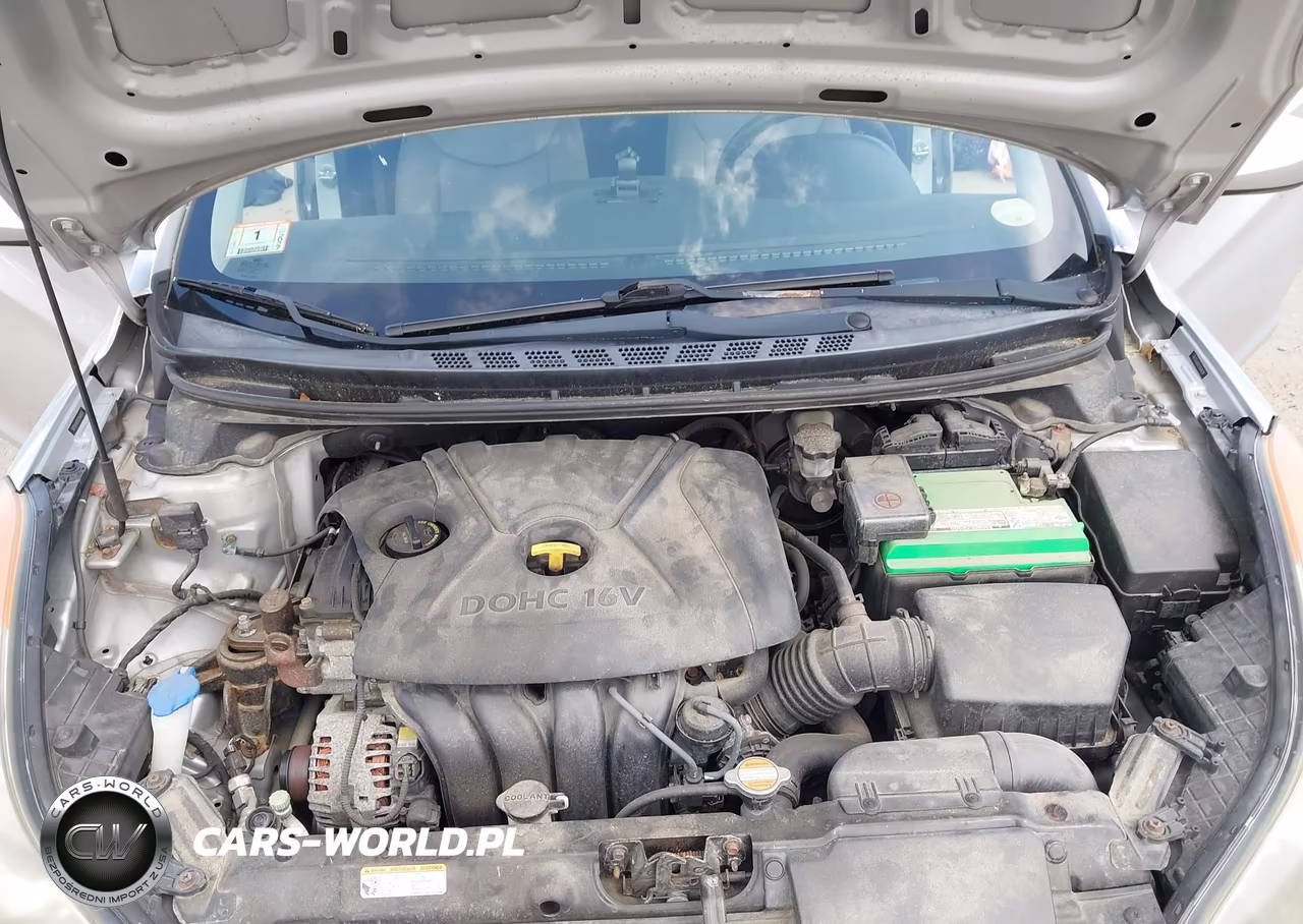 2012 Hyundai Elantra Gls VIN:5NPDH4AE8CH064659 - 10