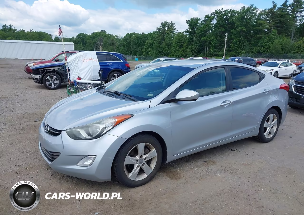 2012 Hyundai Elantra Gls VIN:5NPDH4AE8CH064659 - 2