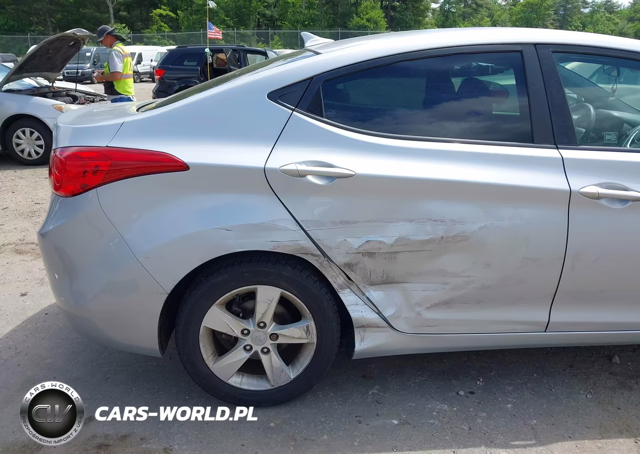 2012 Hyundai Elantra Gls VIN:5NPDH4AE8CH064659 - 6