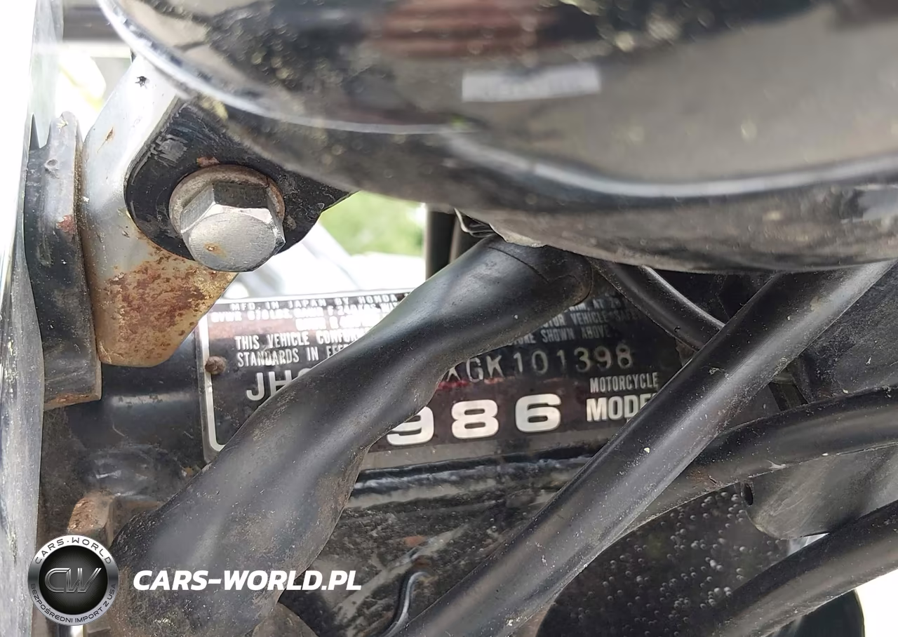 1986 Honda Cmx250 C VIN:JH2MC130XGK101398 - 10