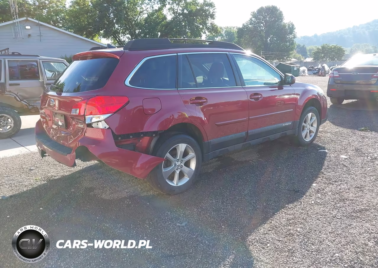 2013 Subaru Outback 2.5I Limited VIN:4S4BRBLCXD3214686 - 4