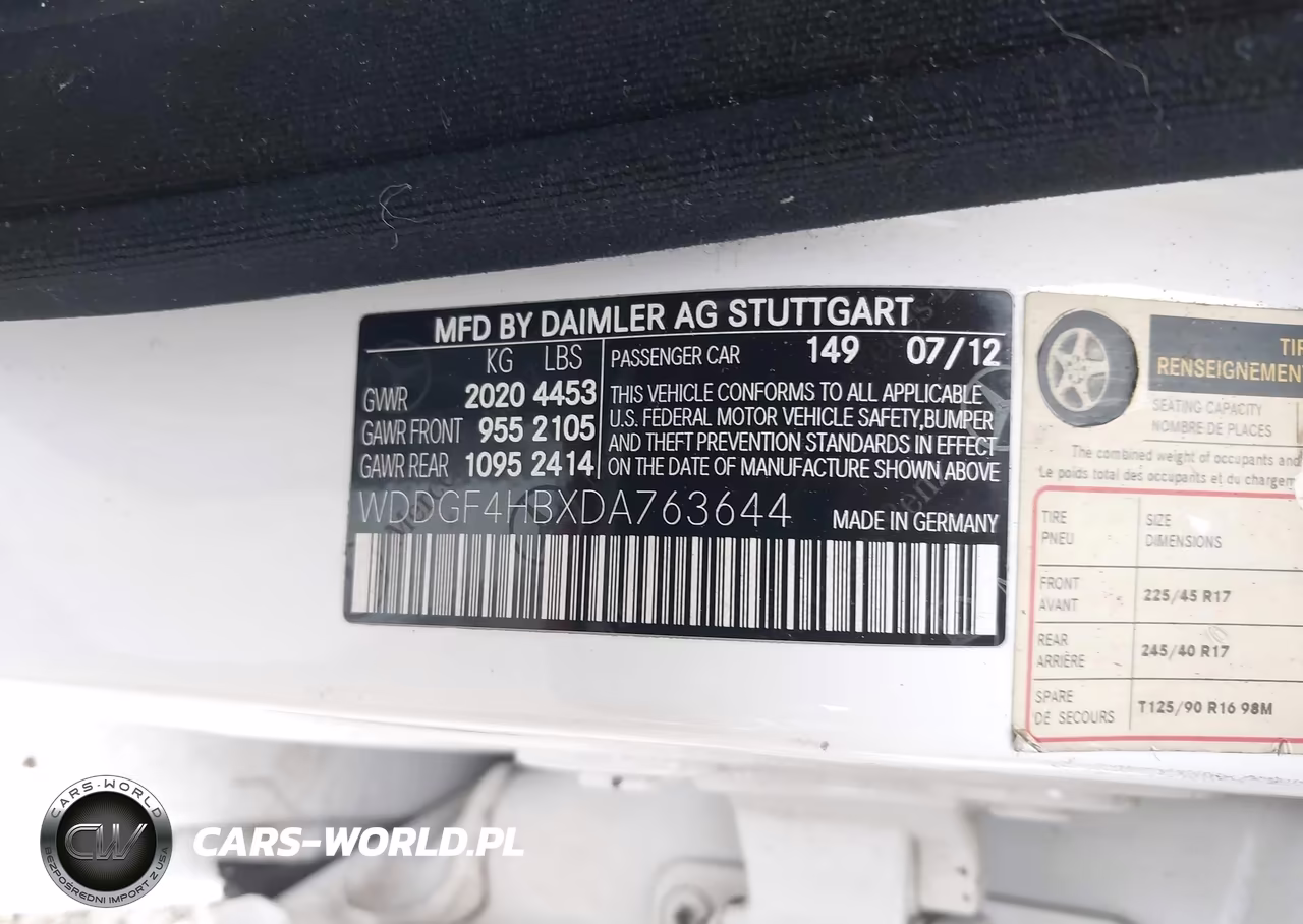 2013 Mercedes-Benz C 250 Sport VIN:WDDGF4HBXDA763644 - 9