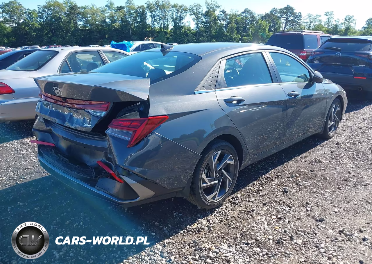 2025 Hyundai Elantra Limited VIN:KMHLP4DG8SU073745 - 4