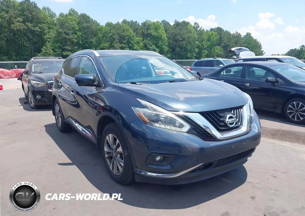2018 Nissan Murano Platinum-S-Sl-Sv