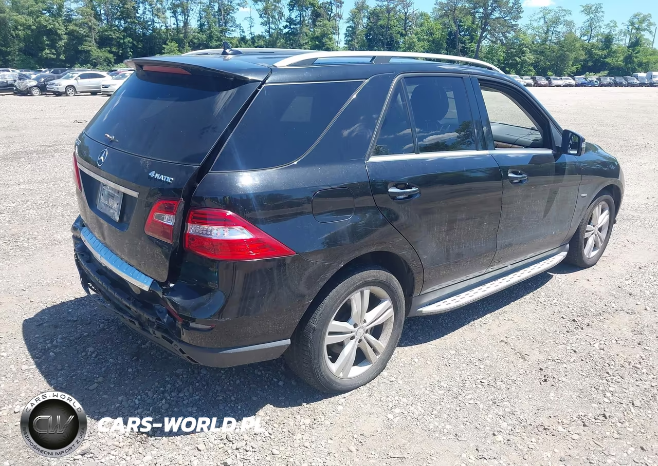 2012 Mercedes-Benz Ml 350 4Matic VIN:4JGDA5HB7CA028793 - 4