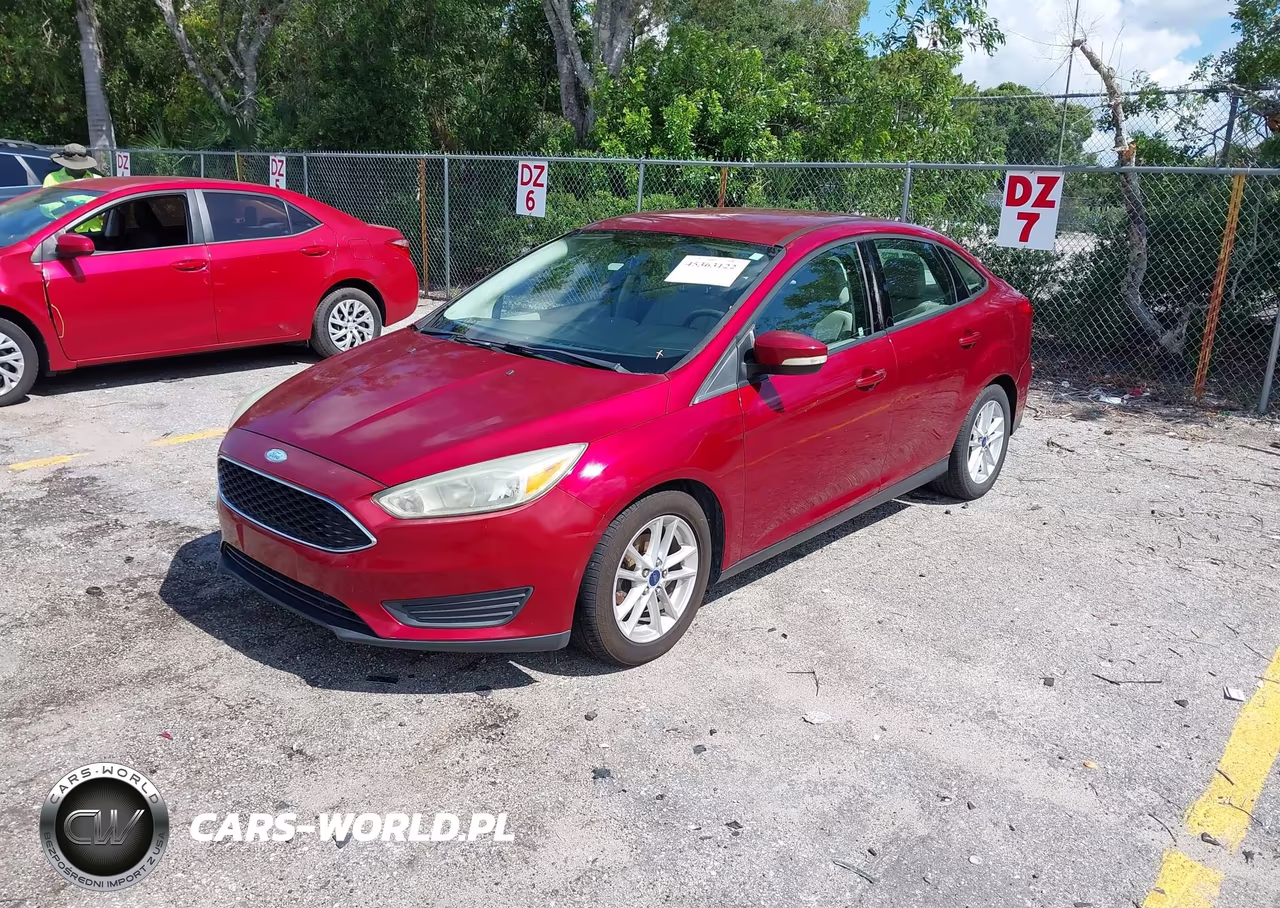 2015 Ford Focus Se VIN:1FADP3F25FL311864 - 2