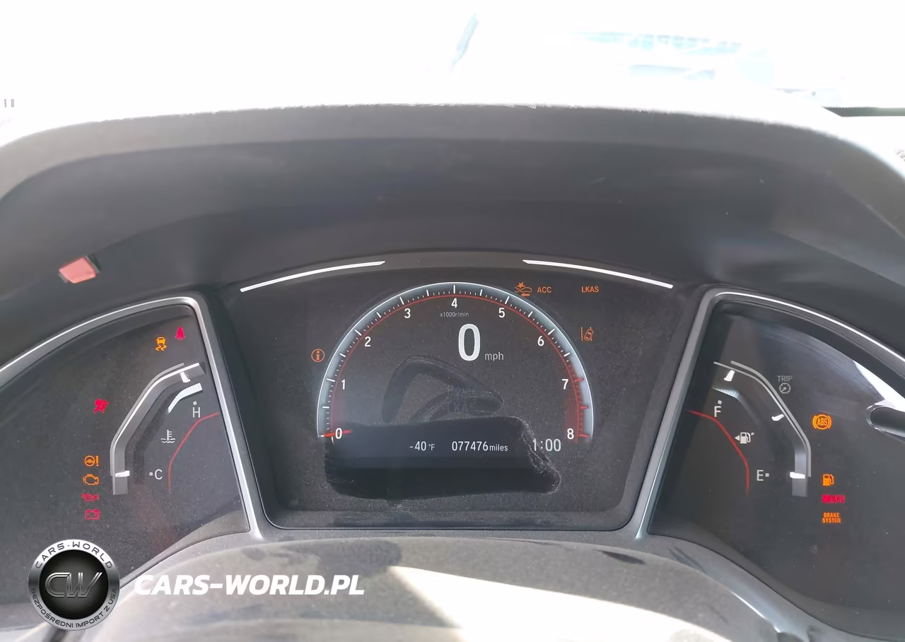 2019 Honda Civic Sport VIN:2HGFC2F84KH544429 - 7