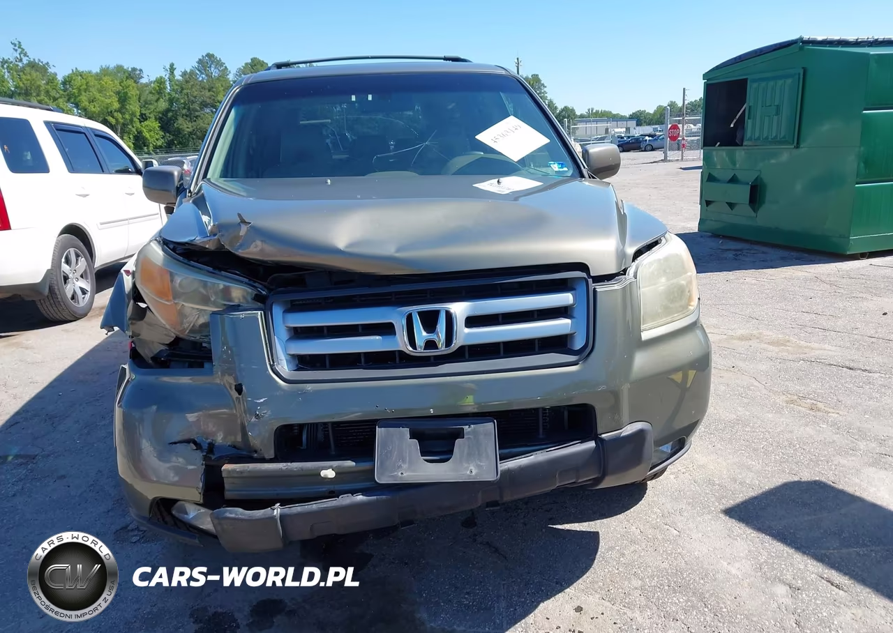 2007 Honda Pilot Ex-L VIN:2HKYF18657H500913 - 12
