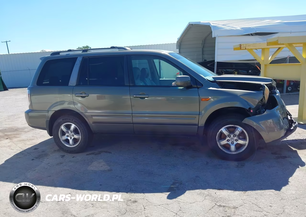 2007 Honda Pilot Ex-L VIN:2HKYF18657H500913 - 13