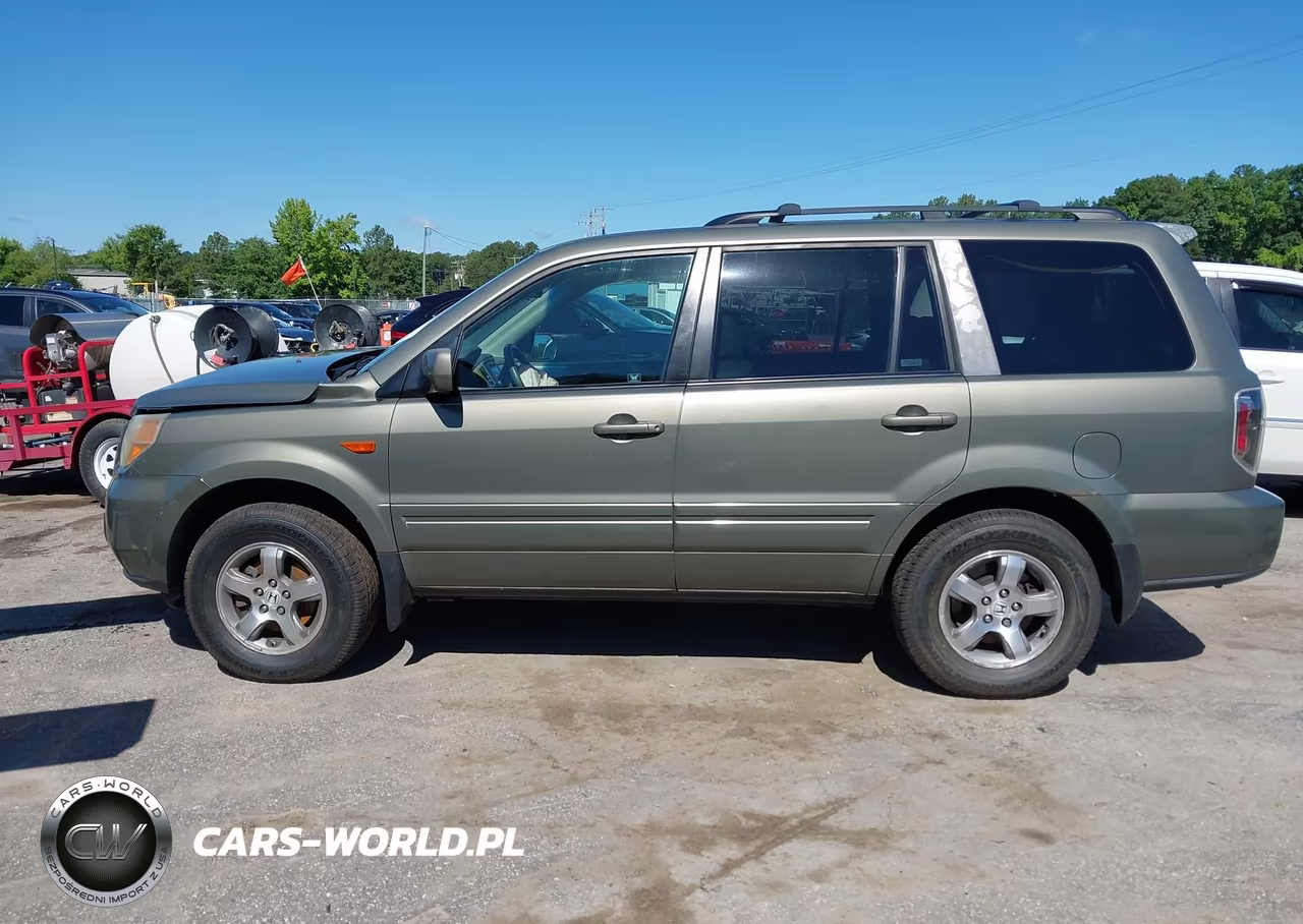 2007 Honda Pilot Ex-L VIN:2HKYF18657H500913 - 14