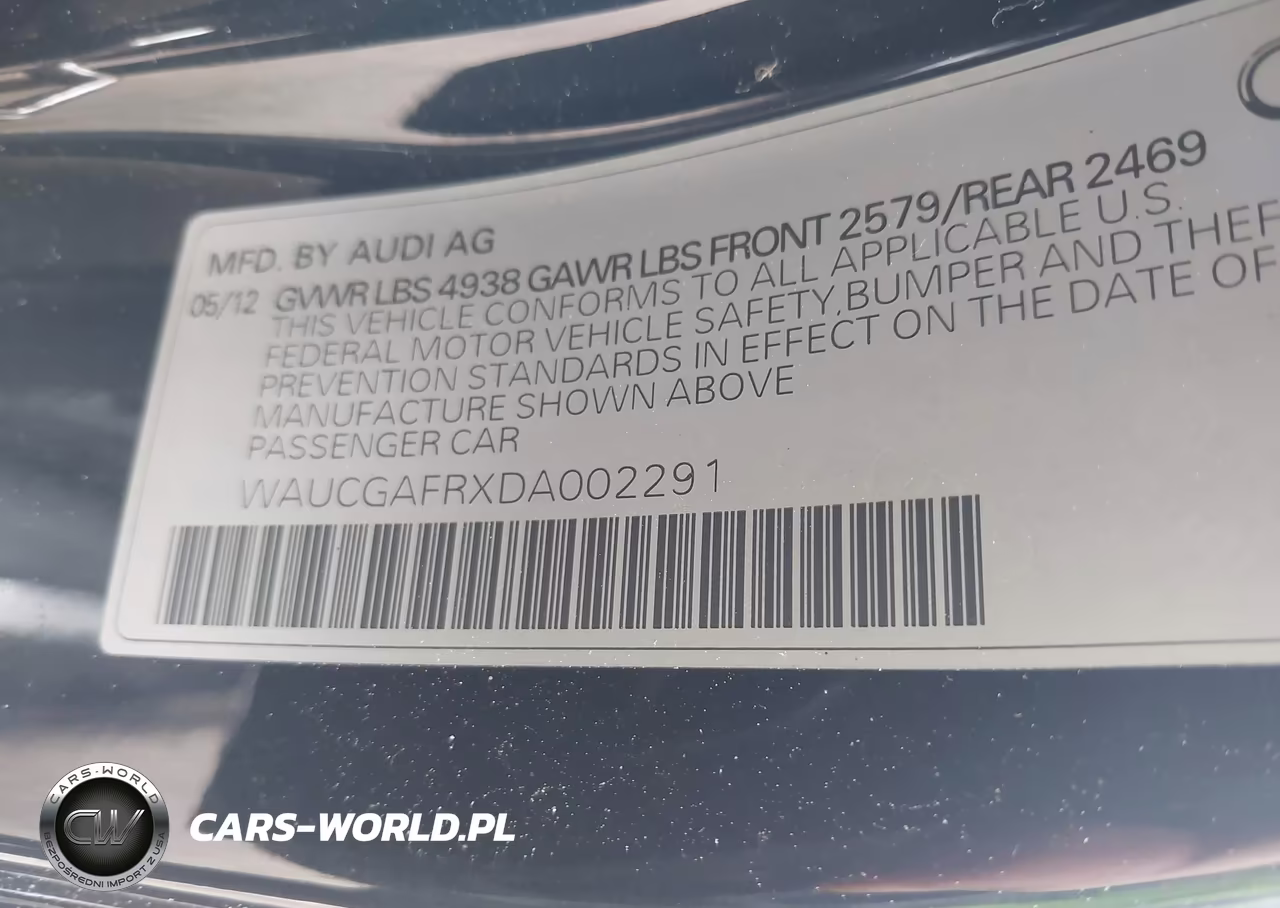2013 Audi S5 3.0T Premium Plus VIN:WAUCGAFRXDA002291 - 9