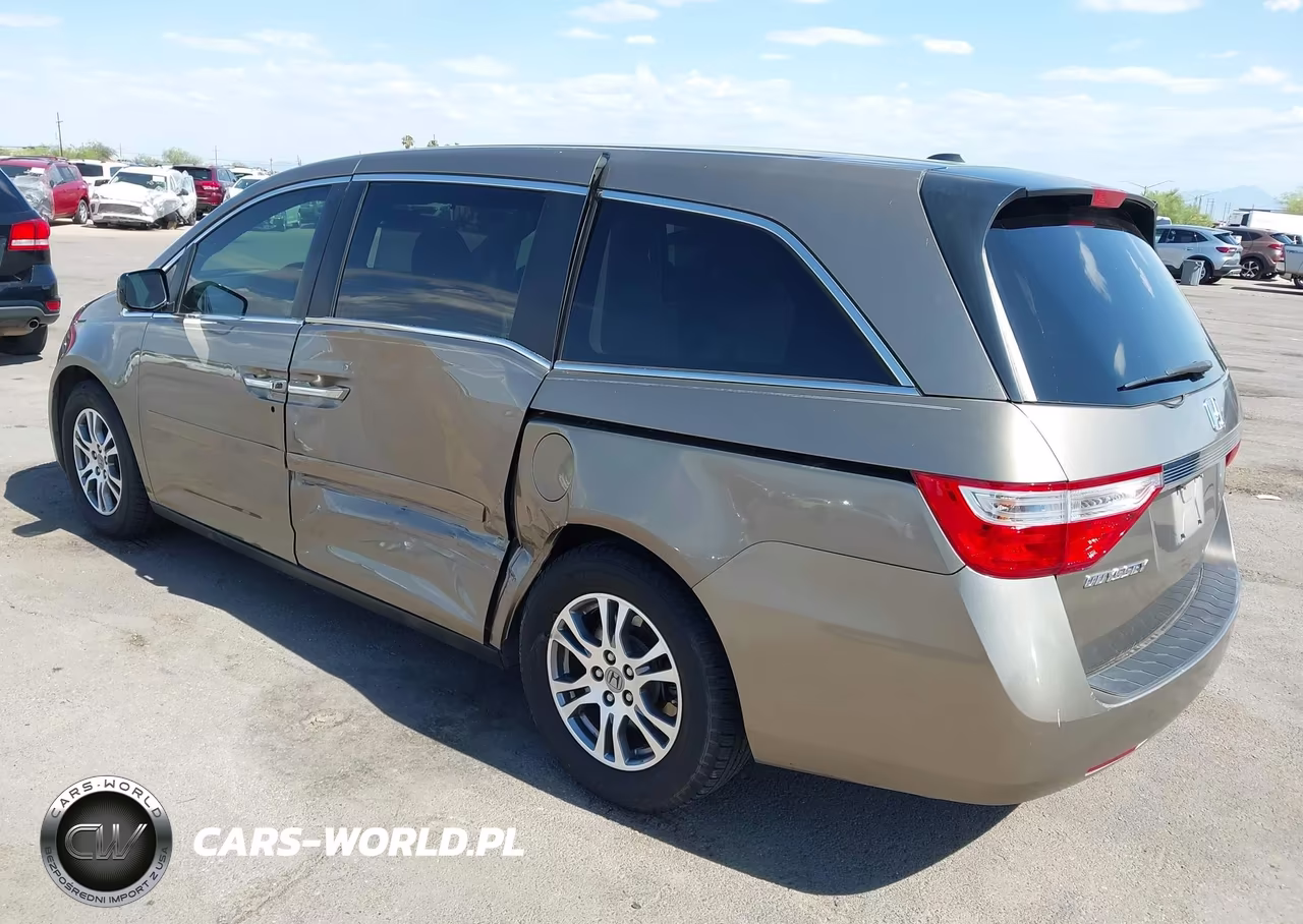 2013 Honda Odyssey Ex-L VIN:5FNRL5H64DB005116 - 3