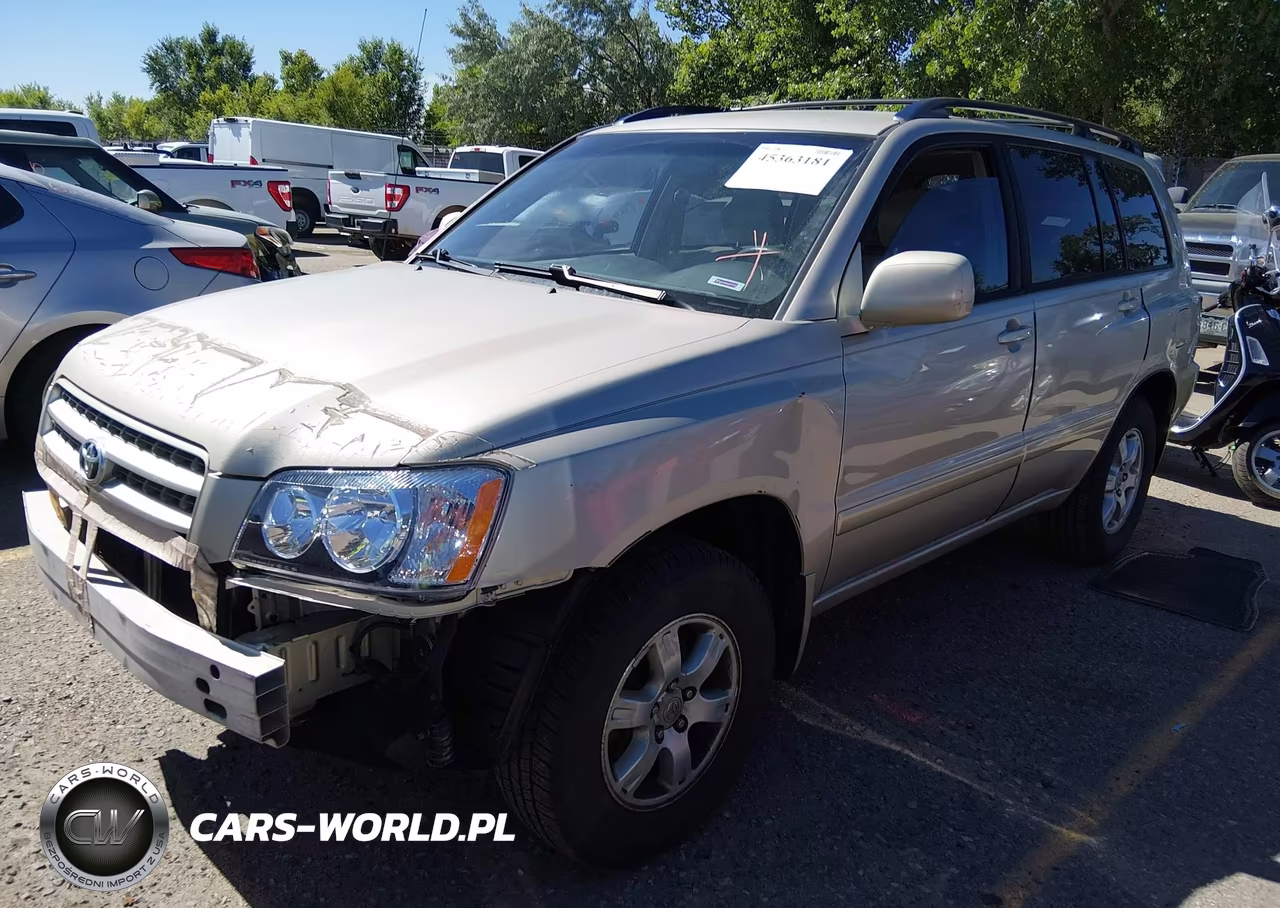 2002 Toyota Highlander V6 VIN:JTEHF21A120068374 - 2