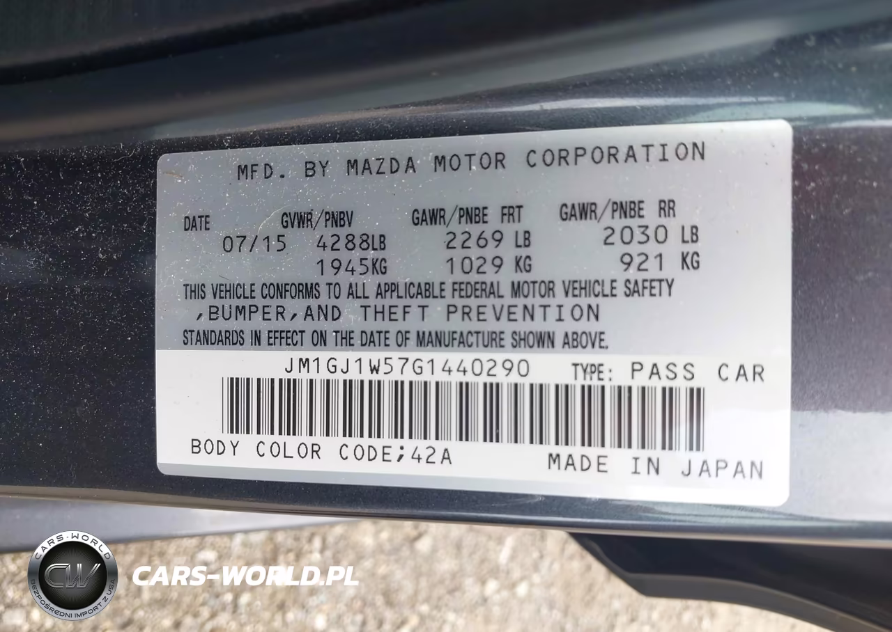 2016 Mazda Mazda6 I Grand Touring VIN:JM1GJ1W57G1440290 - 9