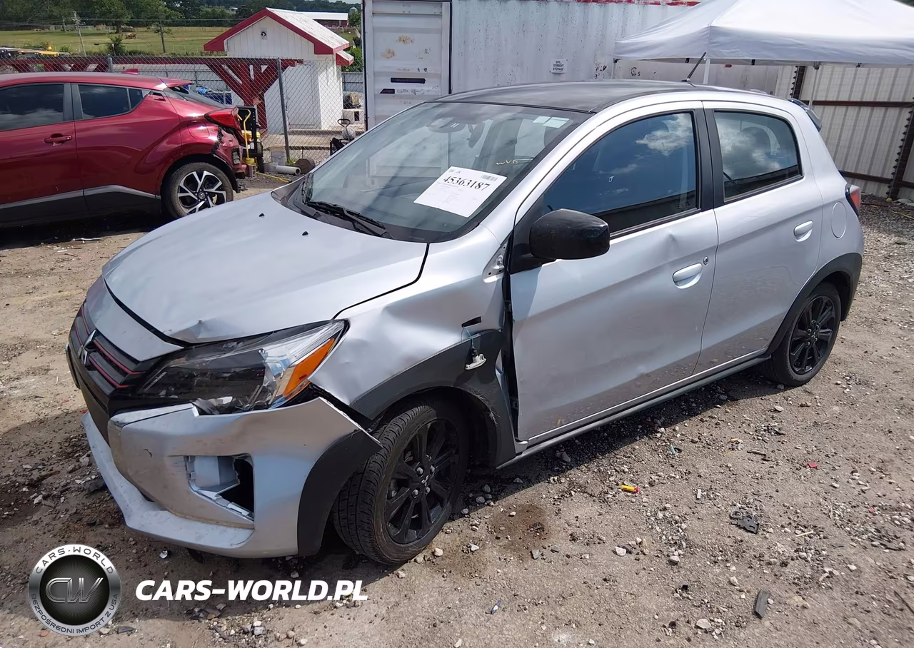 2024 Mitsubishi Mirage Black Edition VIN:ML32AWHJ4RH005757 - 2