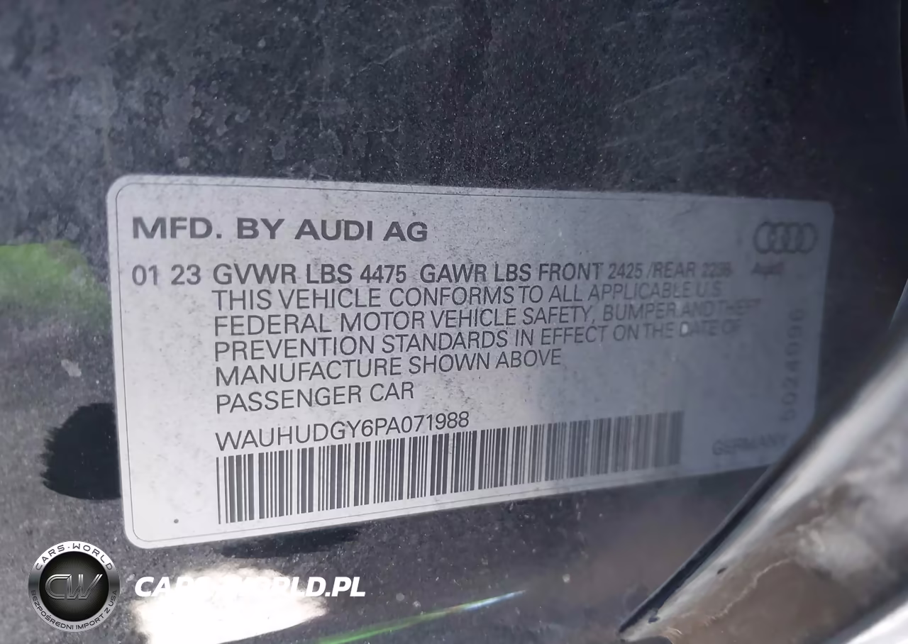 2023 Audi A3 Premium Plus 40 Tfsi Quattro S Tronic VIN:WAUHUDGY6PA071988 - 9