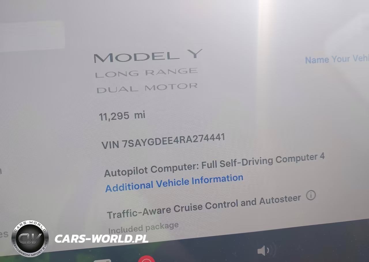2024 Tesla Model Y Long Range Dual Motor All-Wheel Drive VIN:7SAYGDEE4RA274441 - 15
