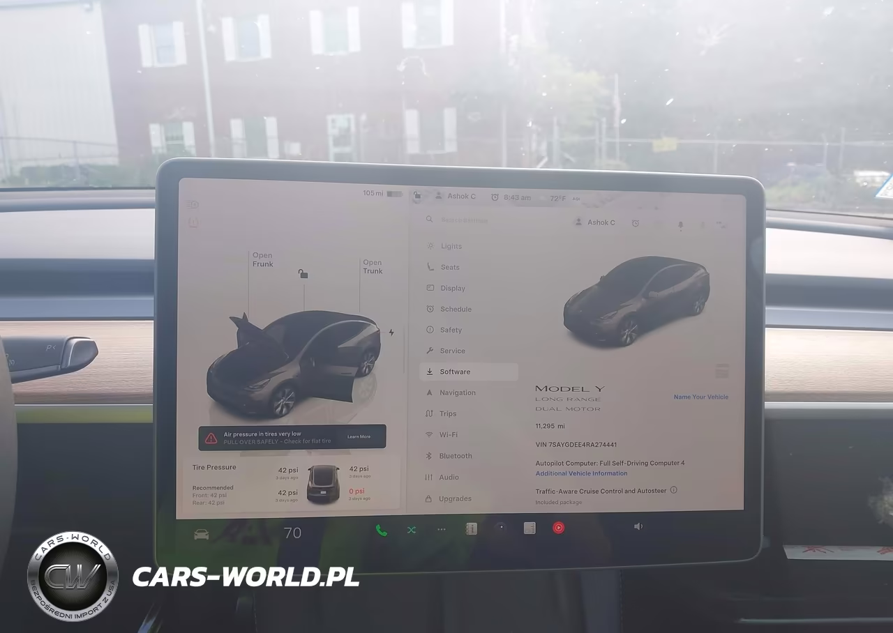 2024 Tesla Model Y Long Range Dual Motor All-Wheel Drive VIN:7SAYGDEE4RA274441 - 18