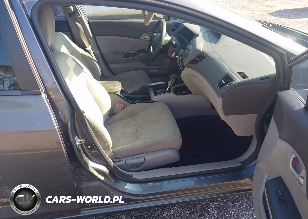 2012 Honda Civic Lx VIN:19XFB2F55CE017584 - 5
