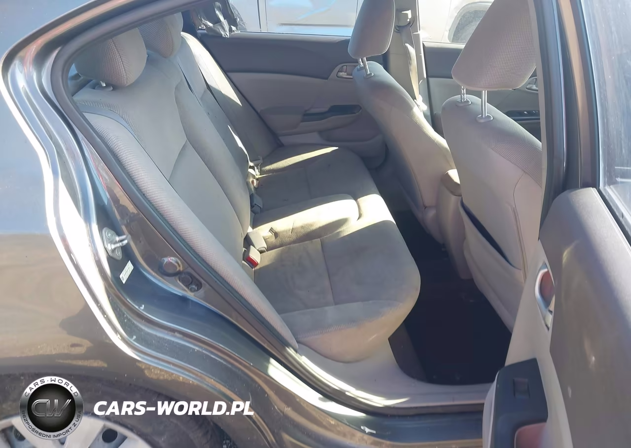 2012 Honda Civic Lx VIN:19XFB2F55CE017584 - 8