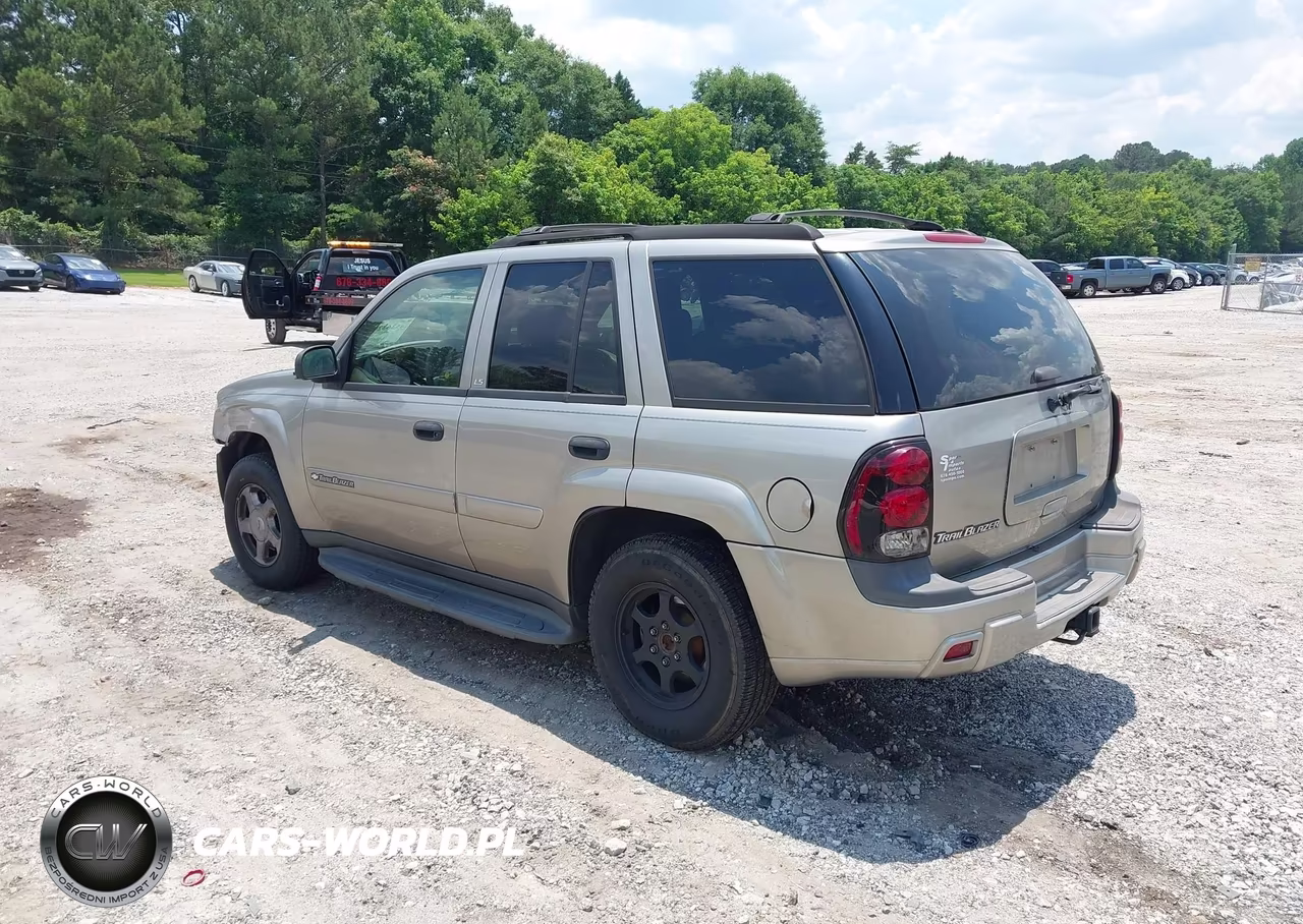 2002 Chevrolet Trailblazer Ls VIN:1GNDT13S722446852 - 3