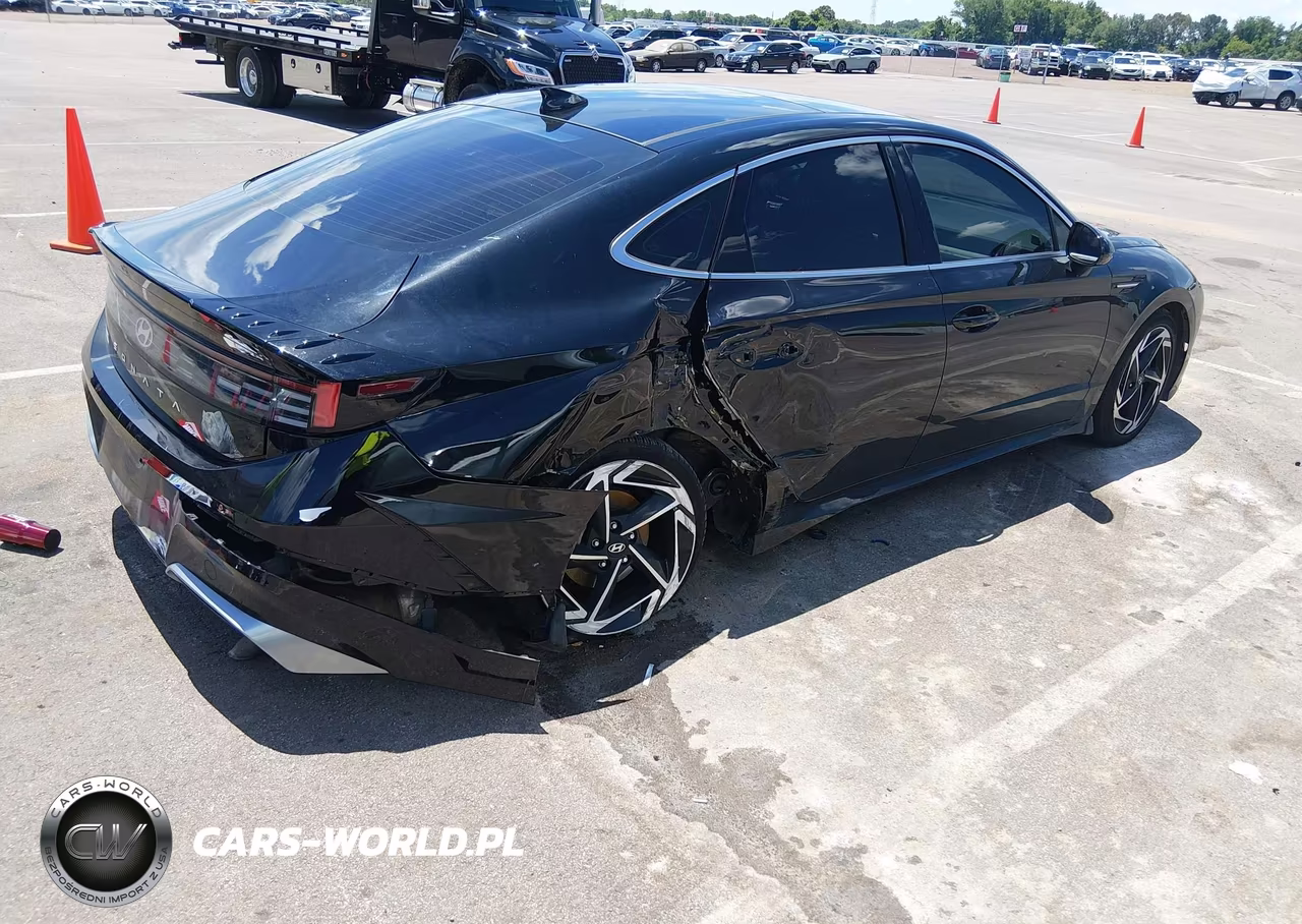 2024 Hyundai Sonata Sel VIN:KMHL14JA1RA405781 - 4