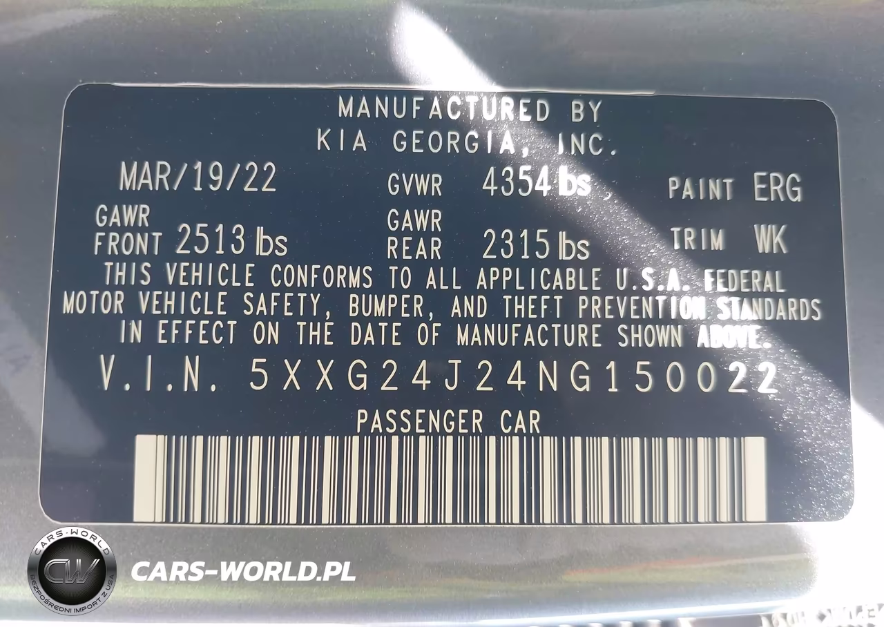 2022 Kia K5 Lx VIN:5XXG24J24NG150022 - 9