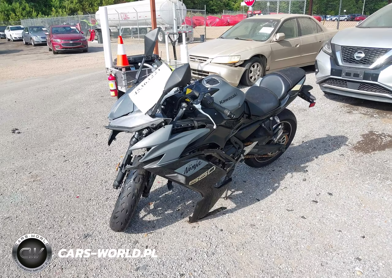 2024 Kawasaki Ex650 P VIN:ML5EXEP14RDAC6869 - 2