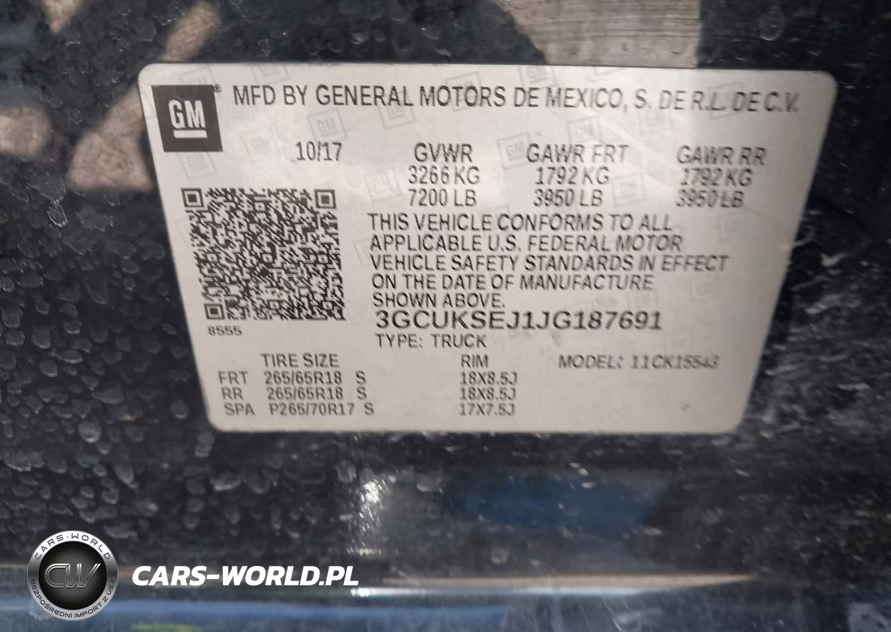 2018 Chevrolet Silverado 1500 Ltz VIN:3GCUKSEJ1JG187691 - 9
