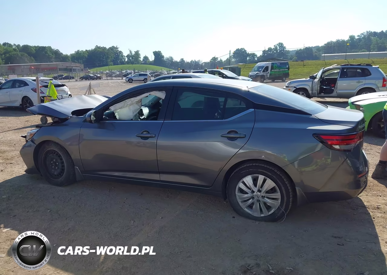 2021 Nissan Sentra S Xtronic Cvt VIN:3N1AB8BV6MY285503 - 14