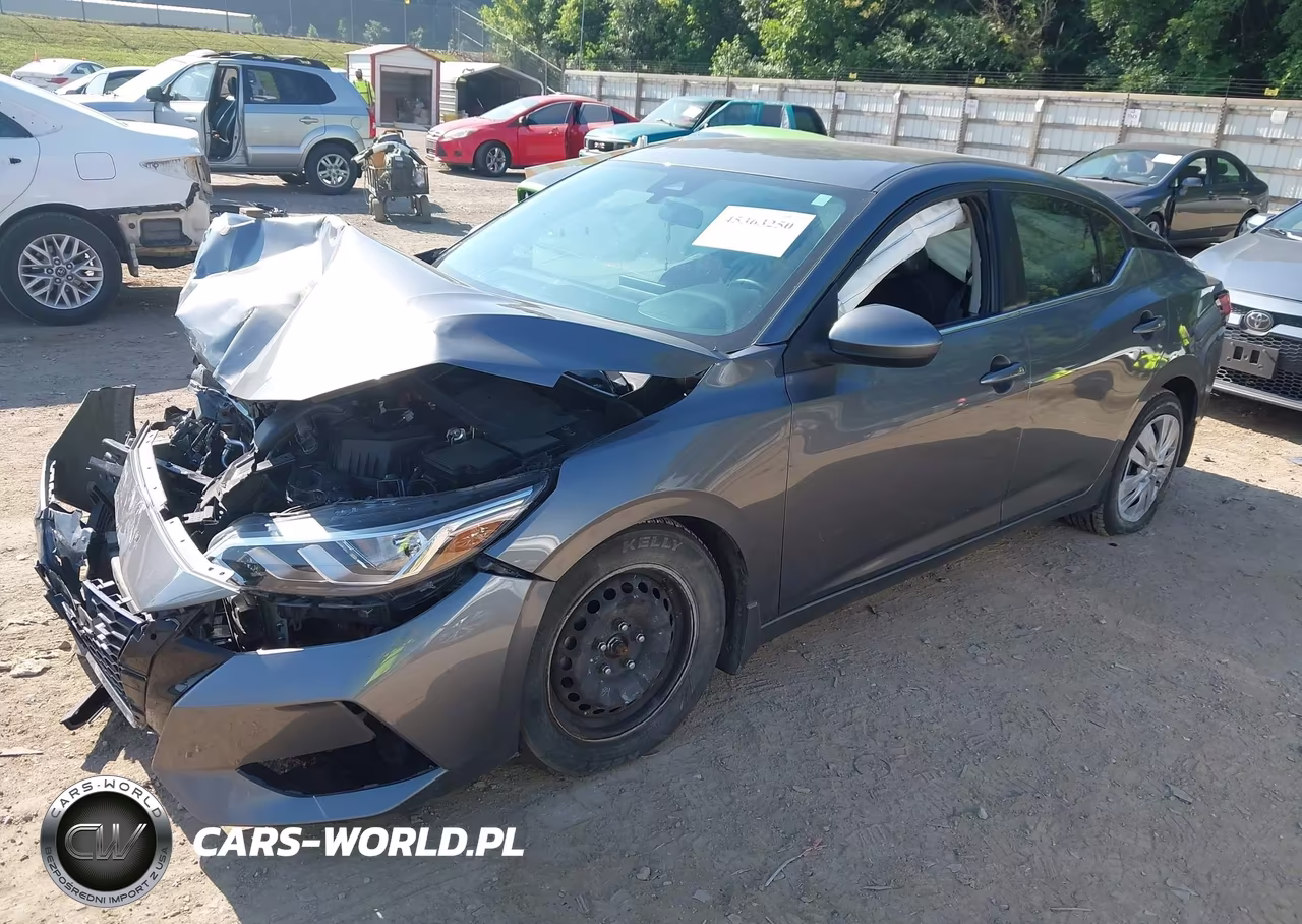 2021 Nissan Sentra S Xtronic Cvt VIN:3N1AB8BV6MY285503 - 2