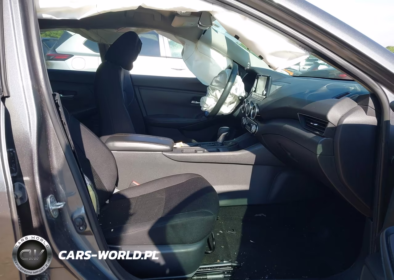 2021 Nissan Sentra S Xtronic Cvt VIN:3N1AB8BV6MY285503 - 5