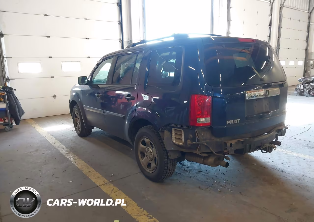 2015 Honda Pilot Lx VIN:5FNYF4H21FB019696 - 3