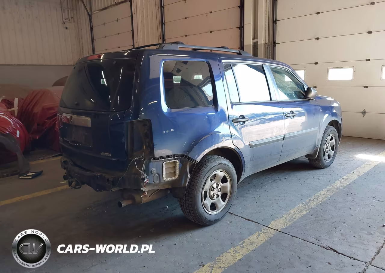 2015 Honda Pilot Lx VIN:5FNYF4H21FB019696 - 4