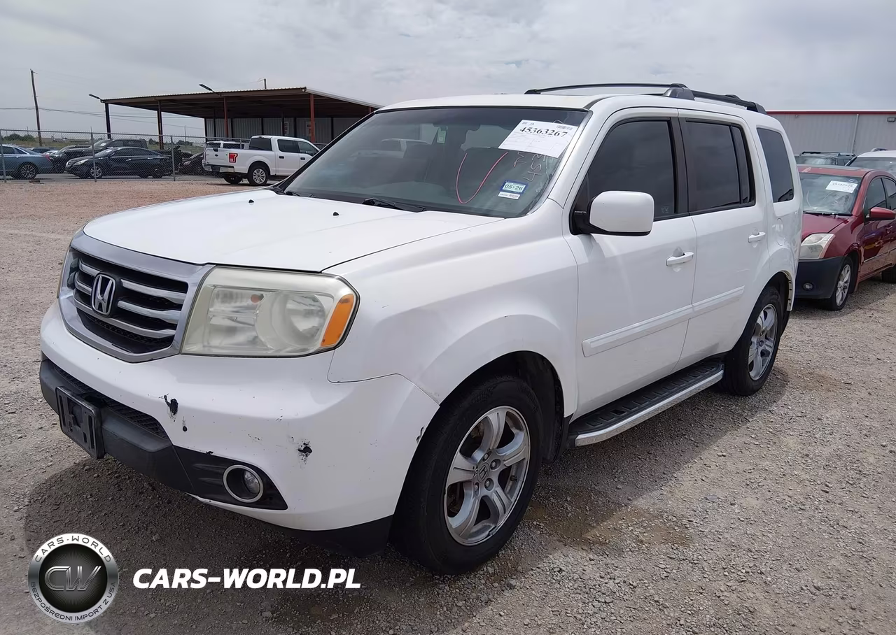 2012 Honda Pilot Ex-L VIN:5FNYF3H57CB042691 - 2