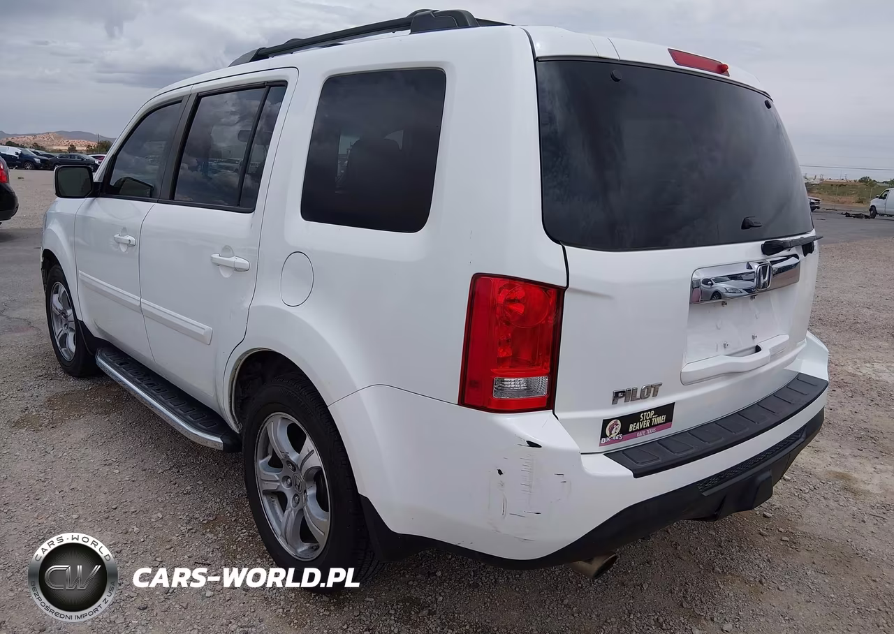 2012 Honda Pilot Ex-L VIN:5FNYF3H57CB042691 - 3