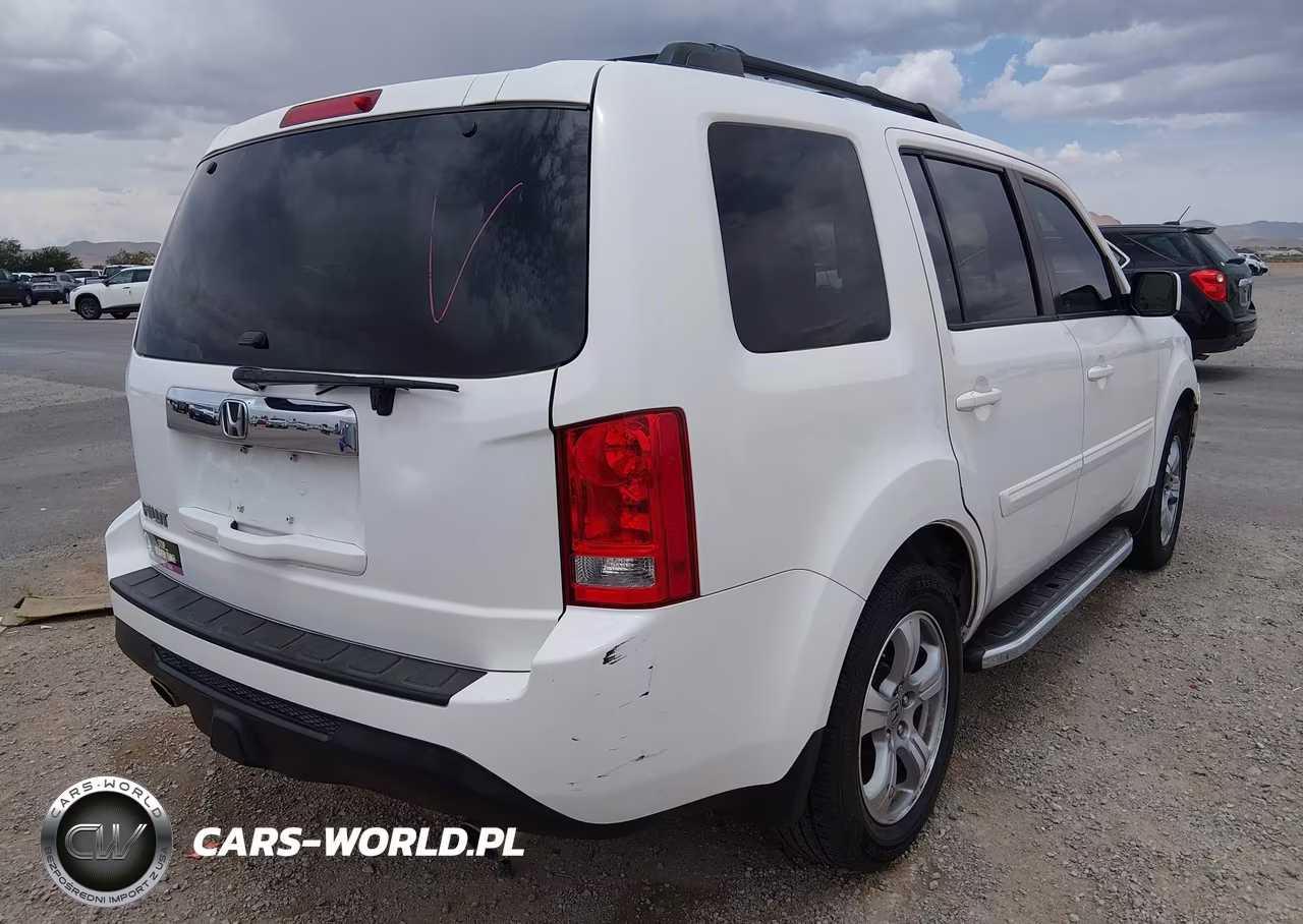 2012 Honda Pilot Ex-L VIN:5FNYF3H57CB042691 - 4
