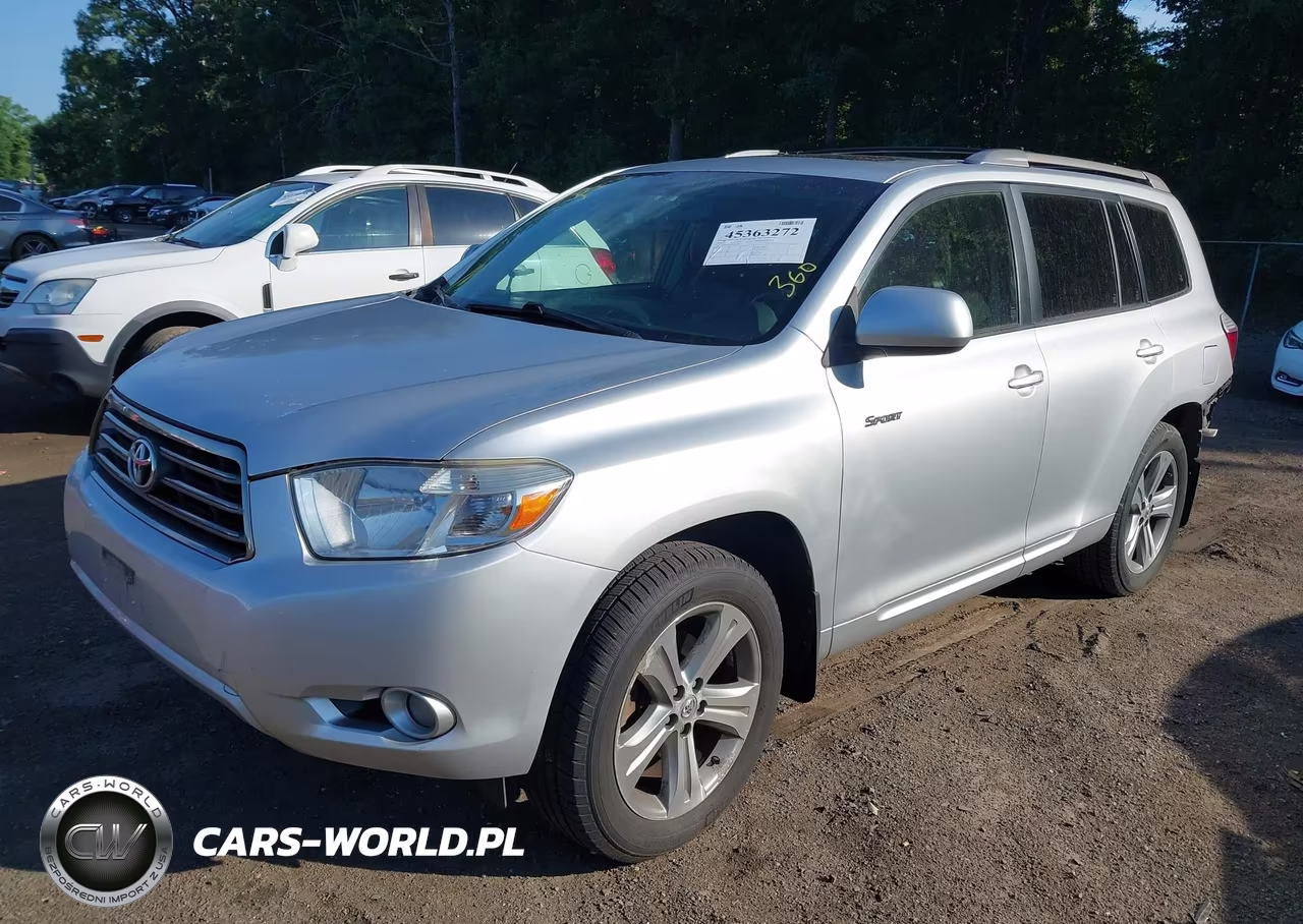2009 Toyota Highlander Sport VIN:JTEES43A992133056 - 2