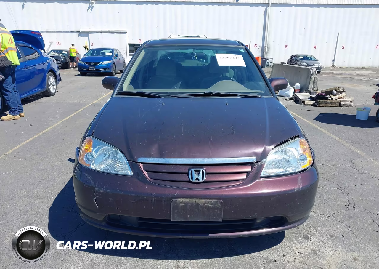 2001 Honda Civic Ex VIN:2HGES26741H552020 - 12