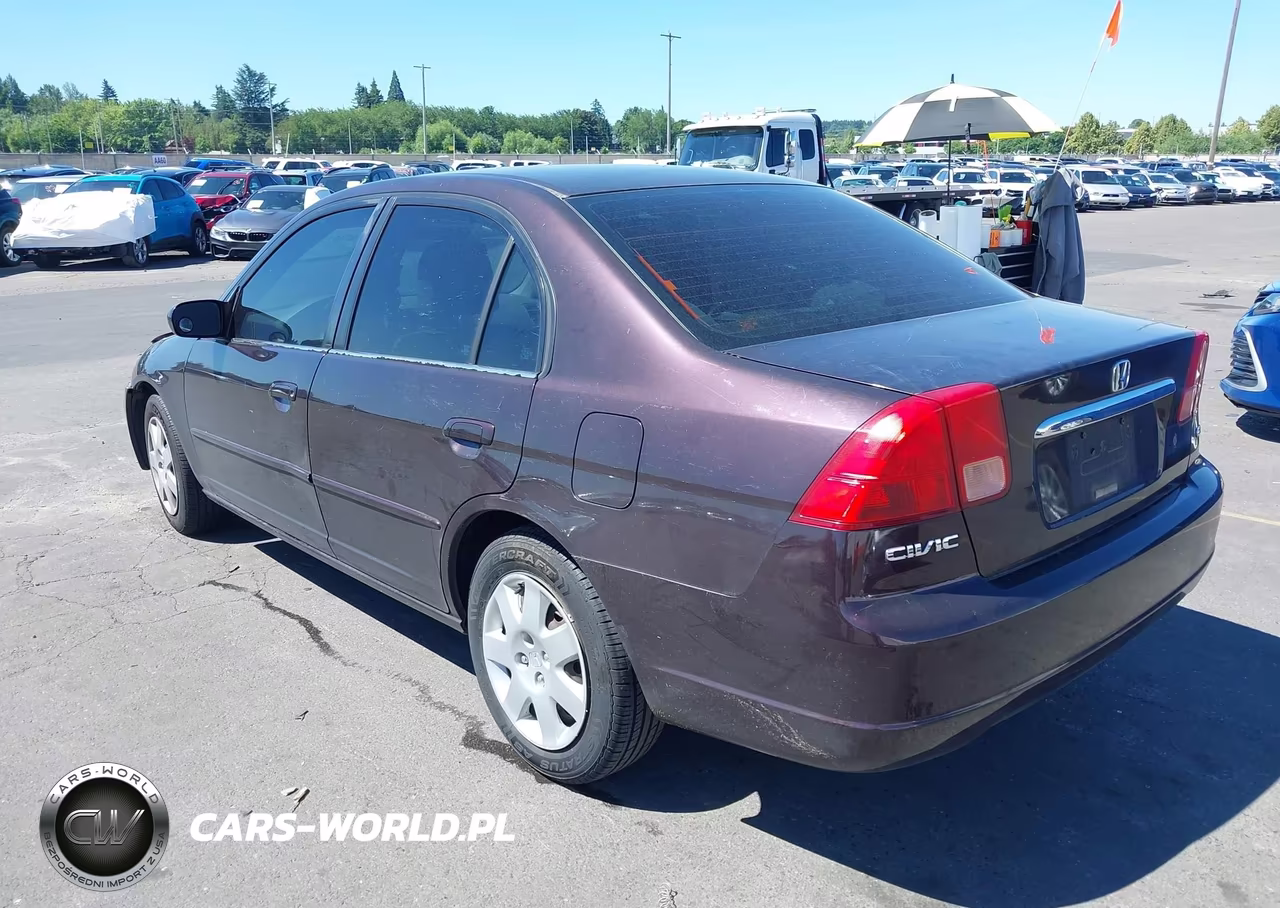 2001 Honda Civic Ex VIN:2HGES26741H552020 - 3