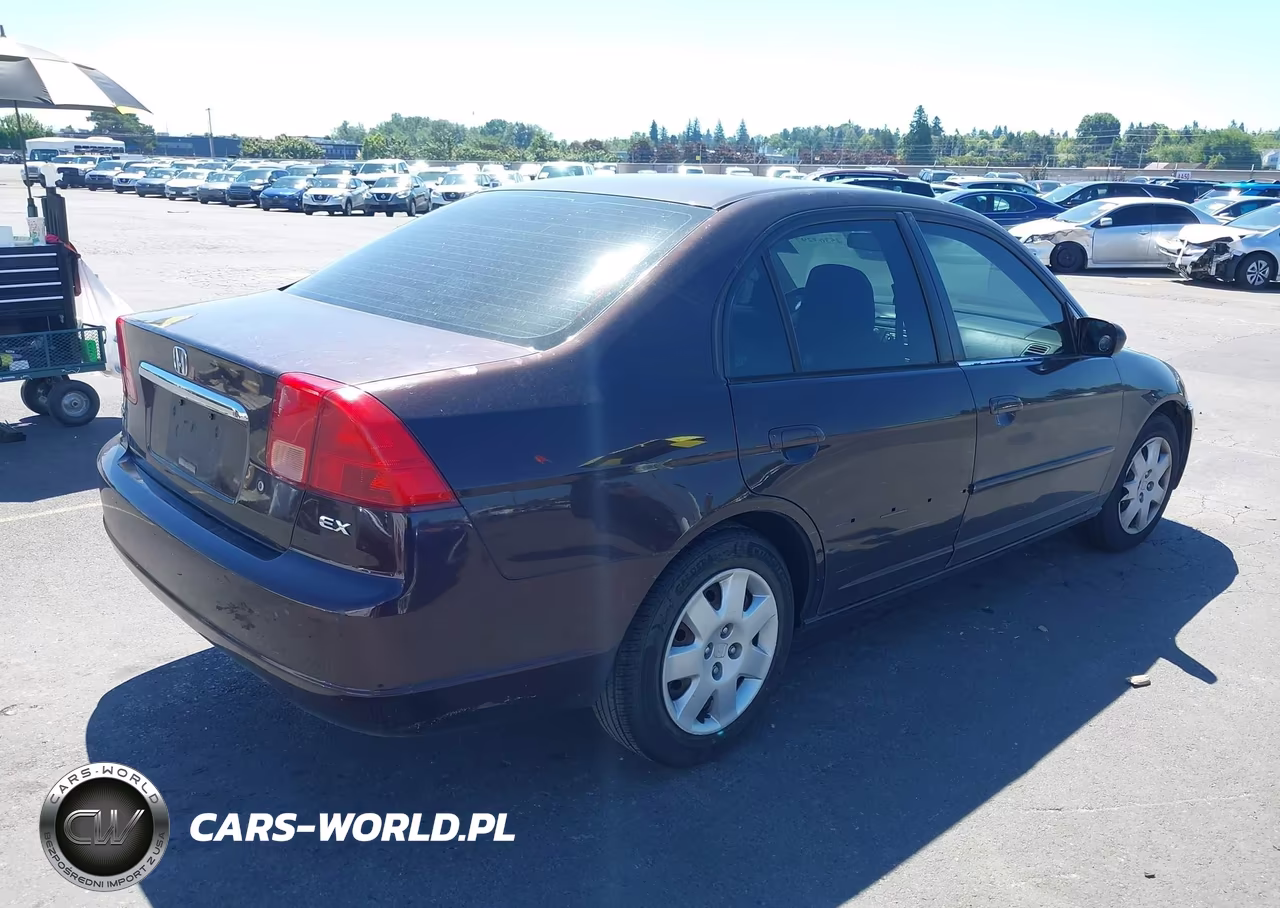 2001 Honda Civic Ex VIN:2HGES26741H552020 - 4