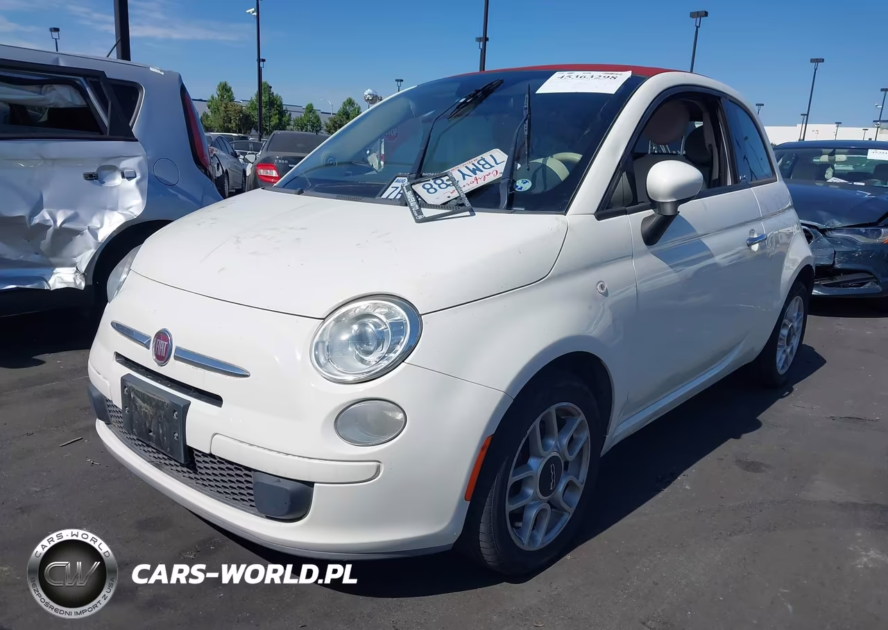 2013 Fiat 500C Pop VIN:3C3CFFDR7DT698210 - 2