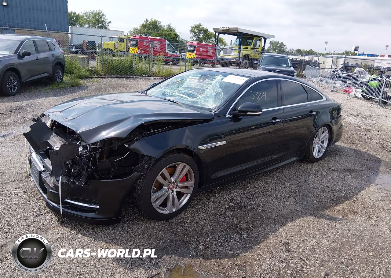 2015 Jaguar Xj VIN:SAJWJ1CD4F8V86306 - 2