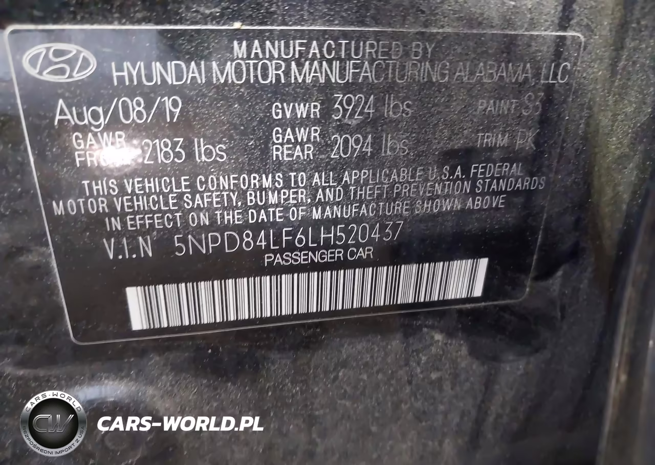 2020 Hyundai Elantra Sel VIN:5NPD84LF6LH520437 - 9