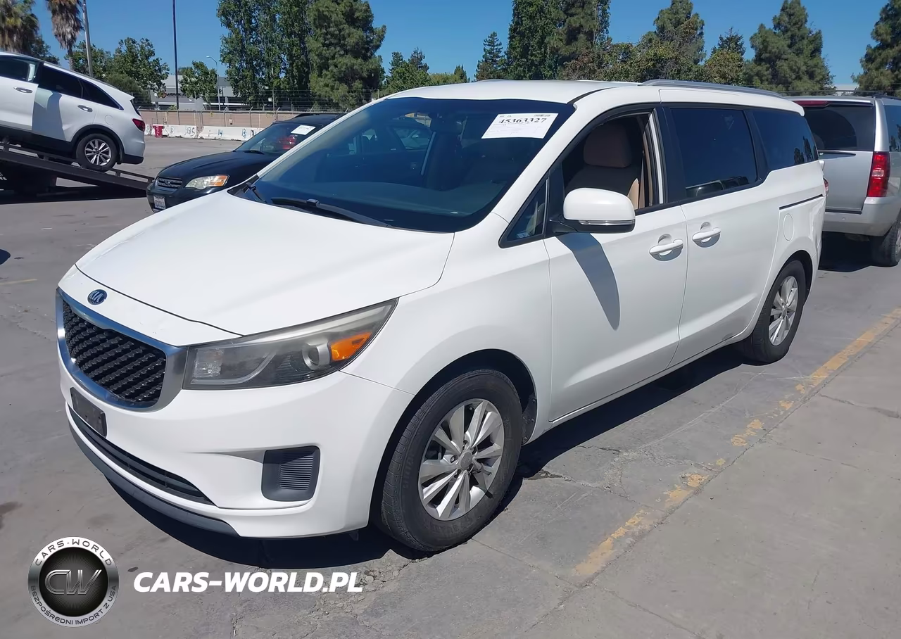 2016 Kia Sedona Lx VIN:KNDMB5C16G6087410 - 2