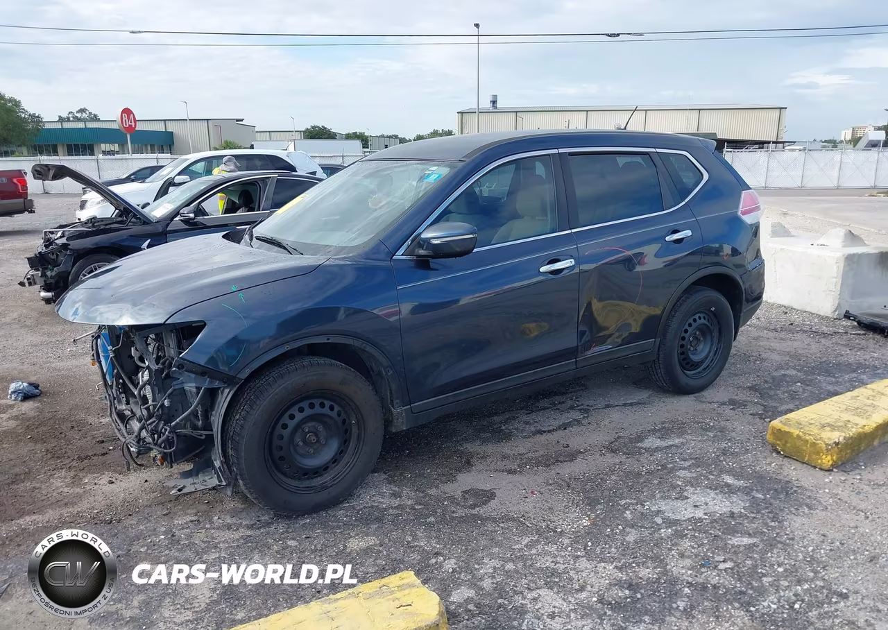 2015 Nissan Rogue S VIN:KNMAT2MT4FP556761 - 2