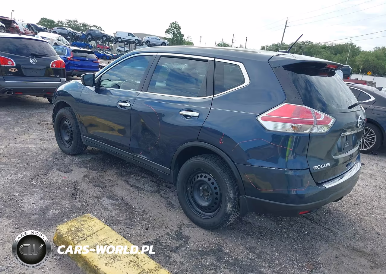 2015 Nissan Rogue S VIN:KNMAT2MT4FP556761 - 3