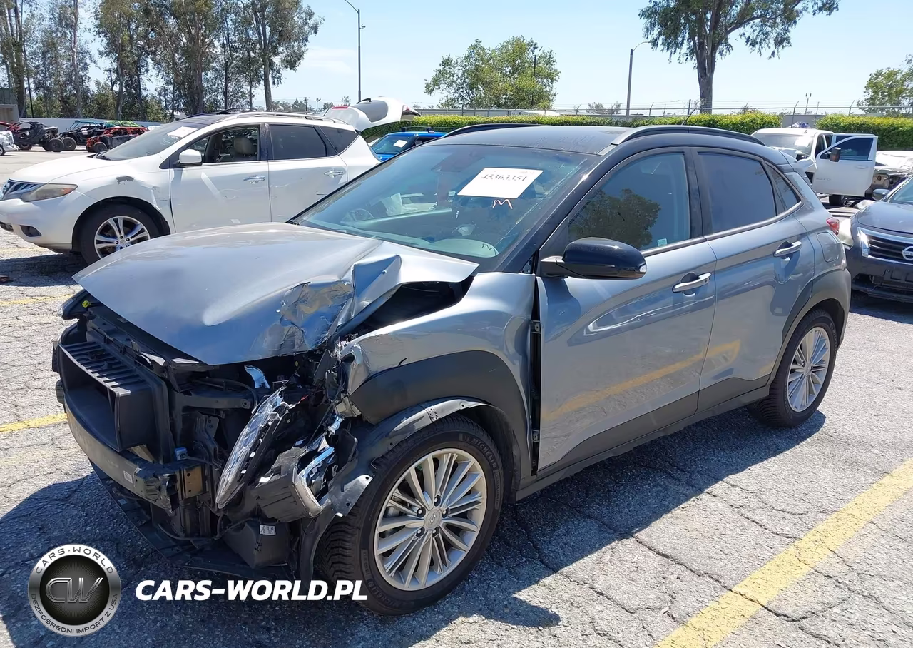 2021 Hyundai Kona Sel VIN:KM8K22AA4MU689105 - 2